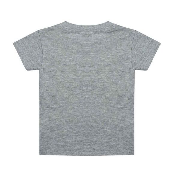 Larkwood Baby Plain T-Shirt / Heather Grey - Picture 2 of 2
